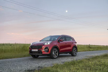 SUV Kia Sportage 1.6 T-GDI GT Line vehicle Kia Sportage HD Desktop Wallpaper | Background Image