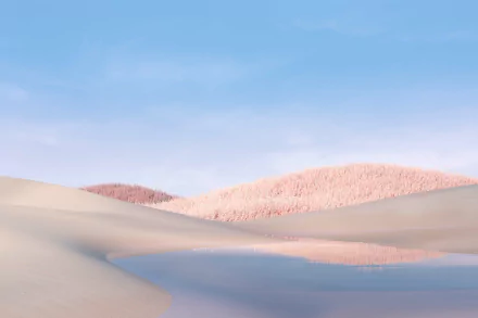 hill nature lake HD Desktop Wallpaper | Background Image