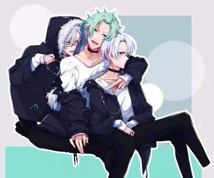 Shigure Hakka Kuma Rintaro Asagiri Mikage video game dreaming HD Desktop Wallpaper | Background Image