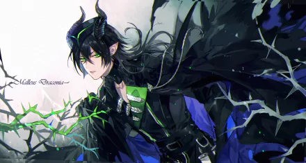 Malleus Draconia video game Twisted Wonderland HD Desktop Wallpaper | Background Image