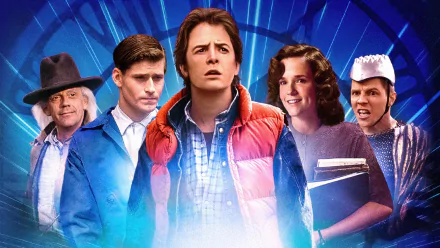 Michael J. Fox Marty McFly Dr. Emmett Brown Christopher Lloyd movie Back To The Future HD Desktop Wallpaper | Background Image