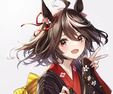 Kitasan Black Anime Uma Musume: Pretty Derby HD Desktop Wallpaper | Background Image