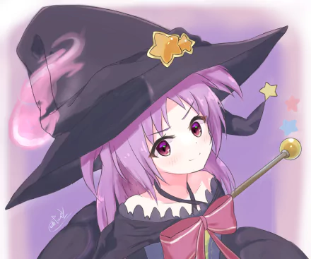 witch Karin Misono Anime Magia Record: Puella Magi Madoka Magica Side Story HD Desktop Wallpaper | Background Image