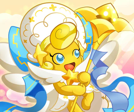 Angel Cookie (Cookie Run) video game Cookie Run: OvenBreak HD Desktop Wallpaper | Background Image