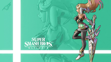  Mythra In Super Smash Bros. Ultimate by Callum Nakajima