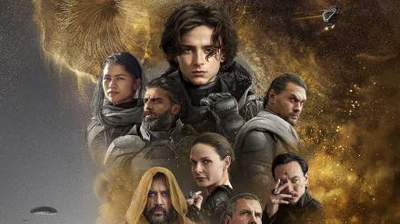 Oscar Isaac Rebecca Ferguson Josh Brolin Sharon Duncan-Brewster Jason Momoa Zendaya Javier Bardem Timothée Chalamet movie Dune (2021) HD Desktop Wallpaper | Background Image