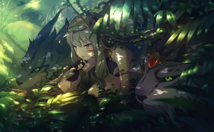 hunting Kusanagi Nene video game Project Sekai: Colorful Stage! feat. Hatsune Miku HD Desktop Wallpaper | Background Image