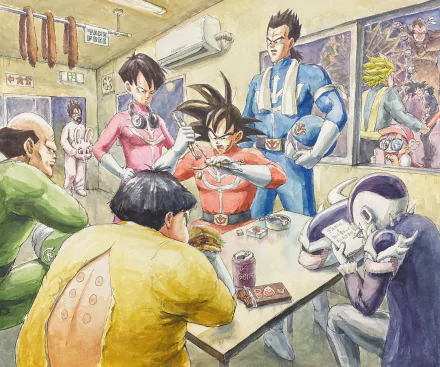 King Vegeta (Dragon Ball) Borgos (Dragon Ball) Tora (Dragon Ball) Goku Gohan (Dragon Ball) Shugesh (Dragon Ball) Oozaru Arale Norimaki Vegeta (Dragon Ball) Frieza (Dragon Ball) Fasha (Dragon Ball) Broly (Dragon Ball) Bardock (Dragon Ball) Anime Dragon Ball Goku & Vegeta HD Desktop Wallpaper | Background Image