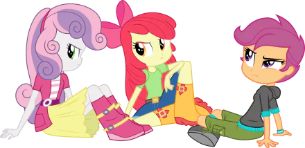 Sweetie Belle Scootaloo (My Little Pony) Apple Bloom movie My Little Pony: Equestria Girls - Rainbow Rocks HD Desktop Wallpaper | Background Image