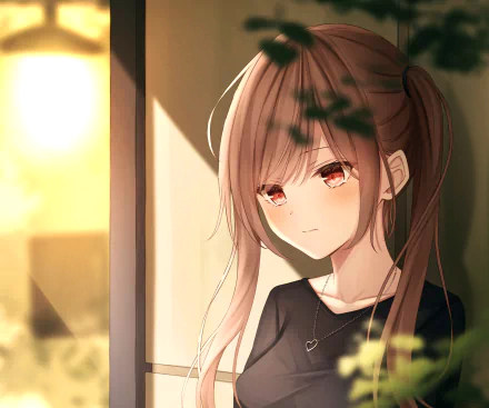 red eyes Anime girl anime girl HD Desktop Wallpaper | Background Image