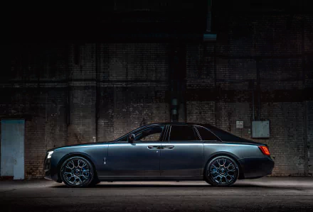 vehicle Rolls-Royce Black Badge Ghost HD Desktop Wallpaper | Background Image