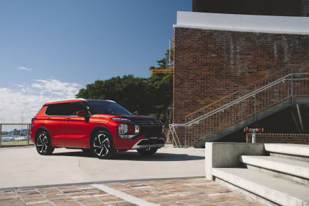 SUV Mitsubishi Outlander Exceed vehicle Mitsubishi Outlander HD Desktop Wallpaper | Background Image