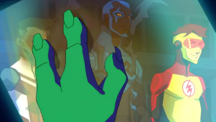 Garfield Logan Beast Boy Jaime Reyes Blue Beetle (DC Comics) Bart Allen Kid Flash TV Show Young Justice HD Desktop Wallpaper | Background Image