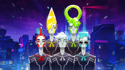 video game No Straight Roads HD Desktop Wallpaper | Background Image