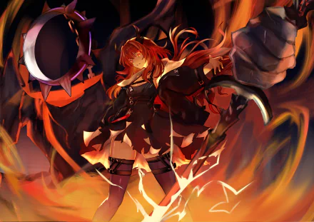 Surtr (Arknights) video game Arknights HD Desktop Wallpaper | Background Image