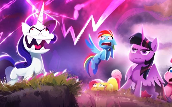 TV Show My Little Pony: Friendship is Magic My Little Pony Rarity Twilight Sparkle Pinkie Pie Rainbow Dash Fluttershy Applejack HD Wallpaper | Background Image
