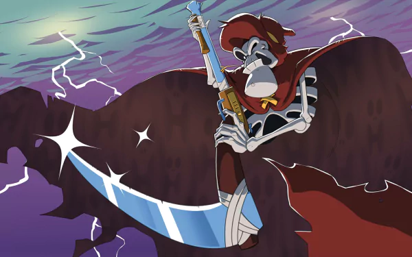 video game Skeleton Boomerang HD Desktop Wallpaper | Background Image