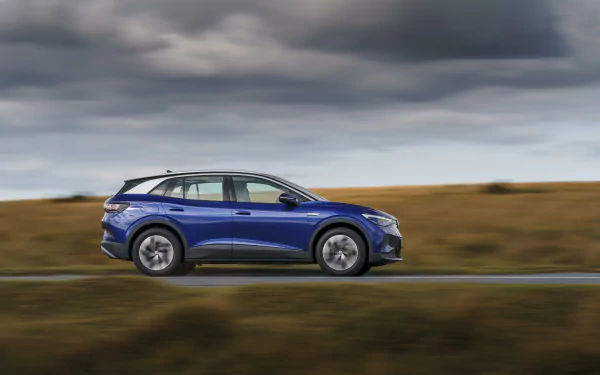 electric car Volkswagen ID.4 Pro vehicle Volkswagen ID.4 HD Desktop Wallpaper | Background Image