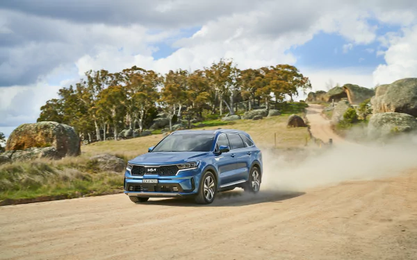 SUV Kia Sorento Plug-in Hybrid vehicle Kia Sorento HD Desktop Wallpaper | Background Image