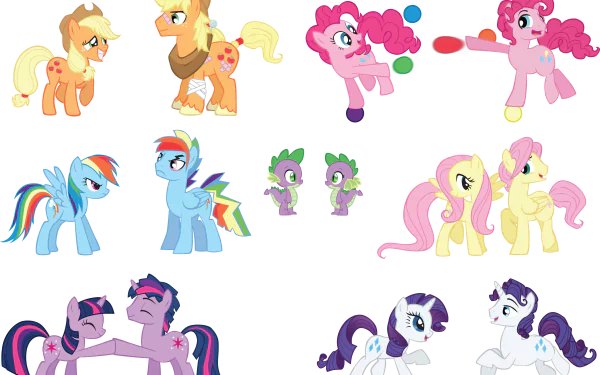 genderbend Spike (My Little Pony) Elusive (My Little Pony) Rarity (My Little Pony) Butterscotch (My Little Pony) Fluttershy (My Little Pony) Bubble Berry (My Little Pony) Pinkie Pie Applejack (My Little Pony) Rainbow Blitz Rainbow Dash Dusk Shine (My Little Pony) Twilight Sparkle TV Show My Little Pony: Friendship Is Magic HD Desktop Wallpaper | Background Image