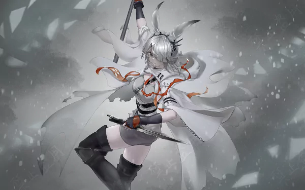 Frostnova (Arknights) video game Arknights HD Desktop Wallpaper | Background Image