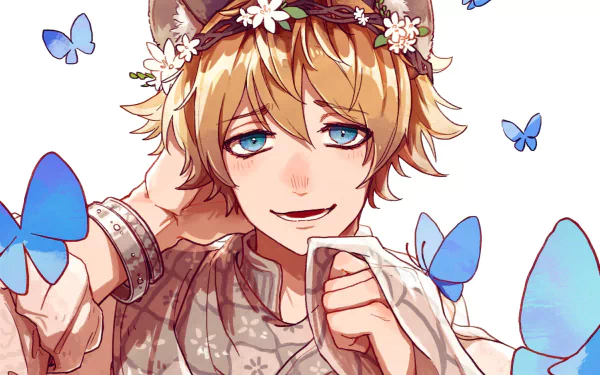 Ruggie Bucchi video game Twisted Wonderland HD Desktop Wallpaper | Background Image