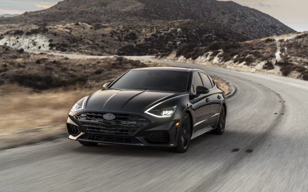 Hyundai Sonata vehicle Hyundai Sonata N Line HD Desktop Wallpaper | Background Image