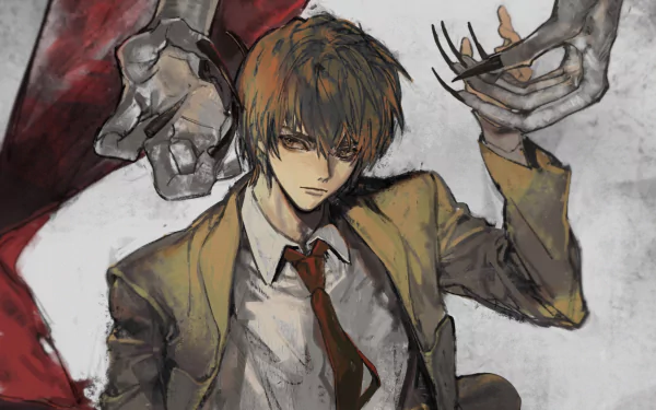 Light Yagami Anime Death Note HD Desktop Wallpaper | Background Image