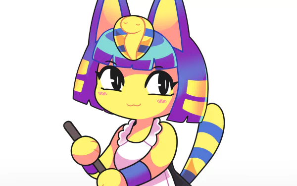 Ankha (Animal Crossing) video game Animal Crossing HD Desktop Wallpaper | Background Image