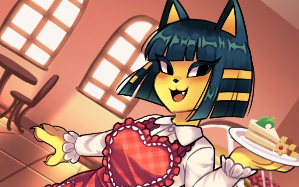 Video Game Animal Crossing Ankha HD Wallpaper | Background Image