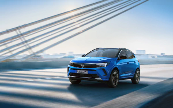 electric car SUV vehicle Opel Grandland X HD Desktop Wallpaper | Background Image