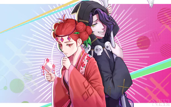 Pomegranate Cookie (Cookie Run) Licorice Cookie (Cookie Run) video game Cookie Run: OvenBreak HD Desktop Wallpaper | Background Image