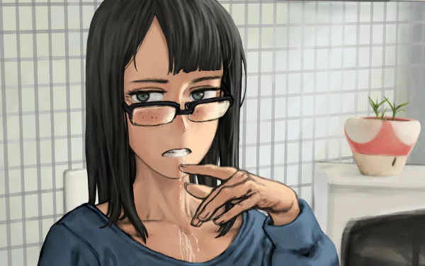 Sayaka Kanamori Anime Hands off the Motion Pictures Club! HD Desktop Wallpaper | Background Image