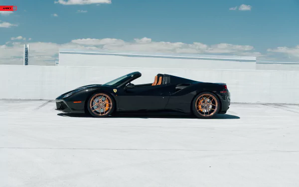 vehicle Ferrari 488 Spider HD Desktop Wallpaper | Background Image