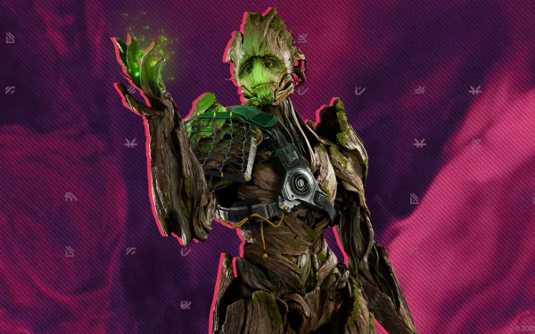 Groot video game Marvel's Guardians of the Galaxy HD Desktop Wallpaper | Background Image