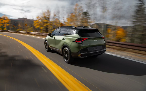 SUV vehicle Kia Sportage X-Pro HD Desktop Wallpaper | Background Image