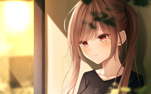 Anime Girl Red Eyes HD Wallpaper | Background Image
