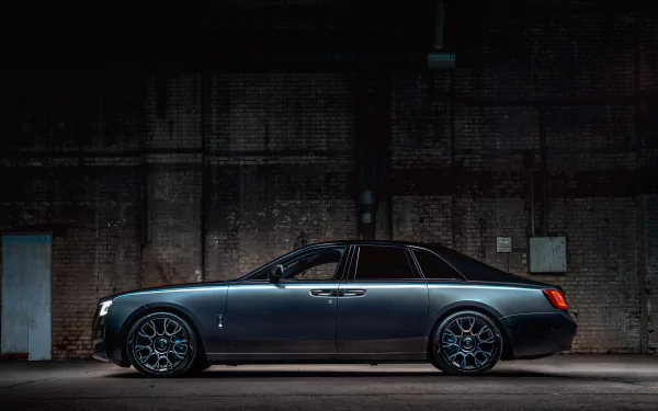 vehicle Rolls-Royce Black Badge Ghost HD Desktop Wallpaper | Background Image