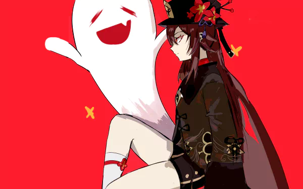 Hu Tao video game Genshin Impact HD Desktop Wallpaper | Background Image