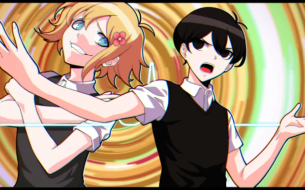 Basil (Omori) Sunny (Omori) video game OMORI HD Desktop Wallpaper | Background Image