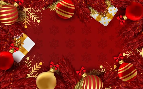 Holiday Christmas Christmas Ornaments HD Wallpaper | Background Image