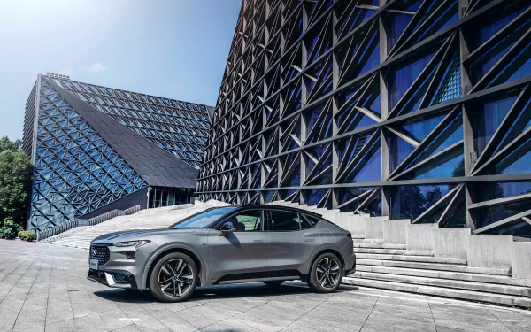 SUV vehicle Ford Evos ST-Line HD Desktop Wallpaper | Background Image