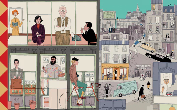 movie The French Dispatch HD Desktop Wallpaper | Background Image