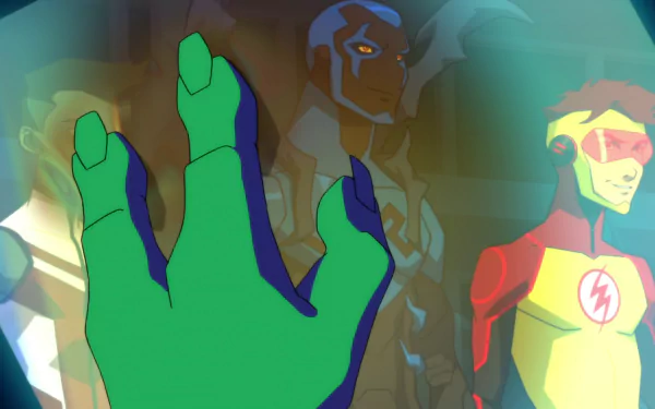 Garfield Logan Beast Boy Jaime Reyes Blue Beetle (DC Comics) Bart Allen Kid Flash TV Show Young Justice HD Desktop Wallpaper | Background Image