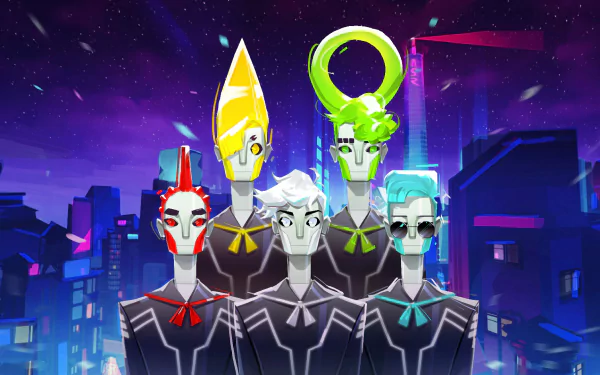 video game No Straight Roads HD Desktop Wallpaper | Background Image