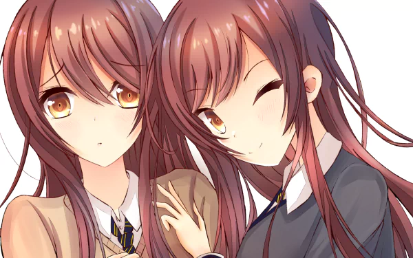 Tenka Osaki Amana Osaki Anime The iDOLM@STER: Shiny Colors HD Desktop Wallpaper | Background Image