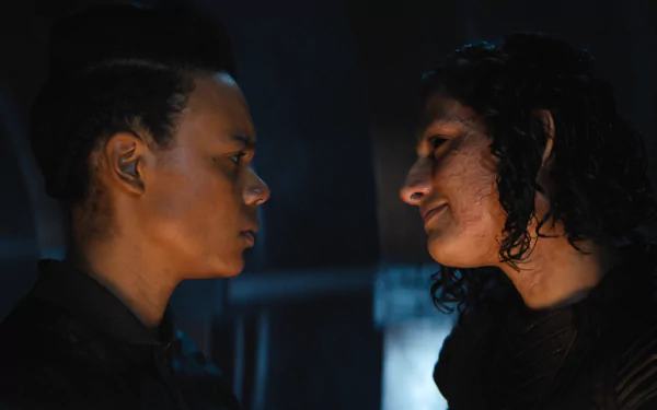 Kubbra Sait Leah Harvey TV Show Foundation HD Desktop Wallpaper | Background Image