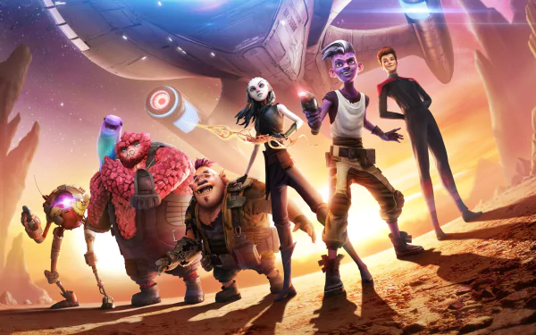 TV Show Star Trek: Prodigy HD Desktop Wallpaper | Background Image