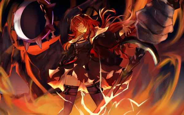 Surtr (Arknights) video game Arknights HD Desktop Wallpaper | Background Image