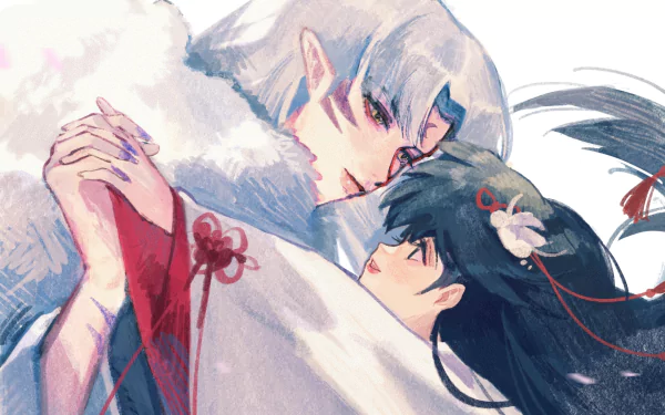 Sesshōmaru (InuYasha) Rin (InuYasha) Anime InuYasha HD Desktop Wallpaper | Background Image